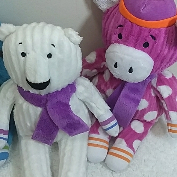 4 Monkeez & Friends Plushies. NEW - Picture 3 of 6